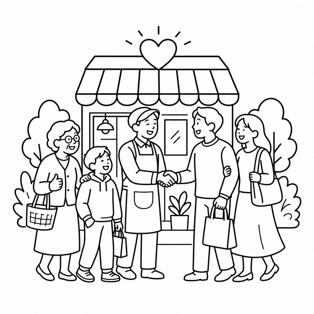 신뢰·상생 대캠페인 — 소상공인과 사람들의 상생